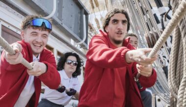 "Ça a changé ma vie", Yassine Nassah, 20 ans, Éclaireur Marseillais, embarque à nouveau à bord du Belem en juillet