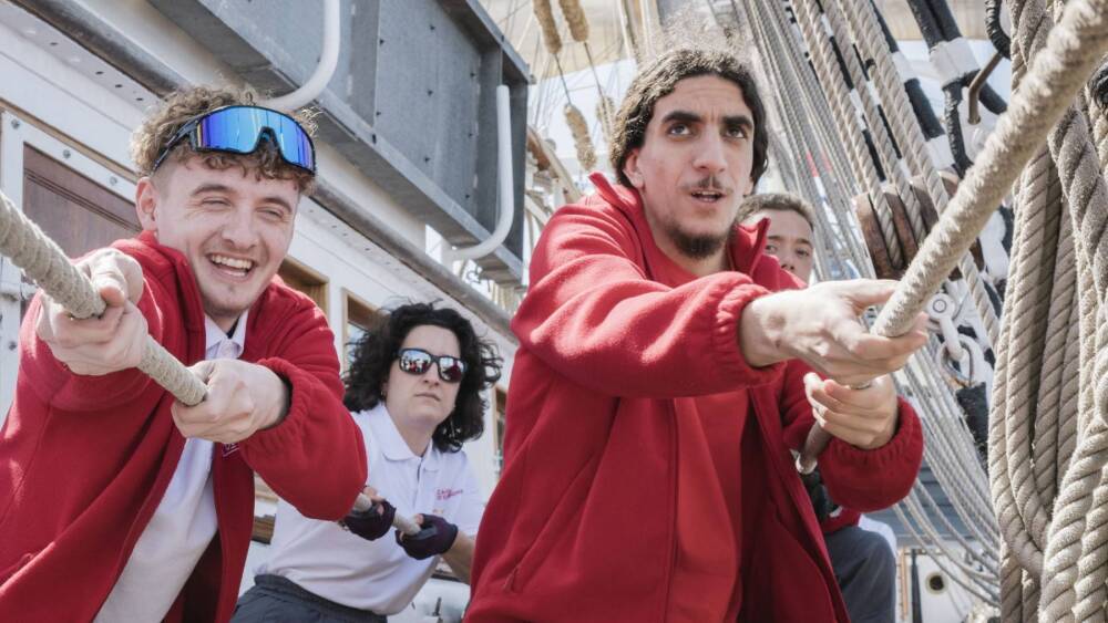 "Ça a changé ma vie", Yassine Nassah, 20 ans, Éclaireur Marseillais, embarque à nouveau à bord du Belem en juillet