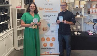 l'action solidaire du chocolatier Patrice Gonzalez pour l'association Douce'Heure