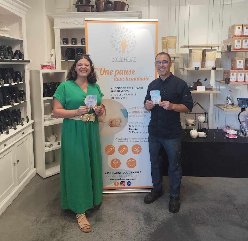 l'action solidaire du chocolatier Patrice Gonzalez pour l'association Douce'Heure