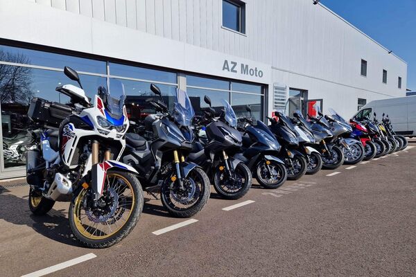 Regroupement au sein du village moto de Rouen