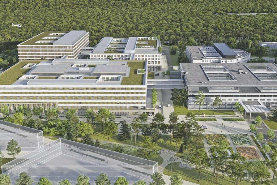 attribution des maîtrises d'œuvre pour un nouvel hôpital de 754 M€