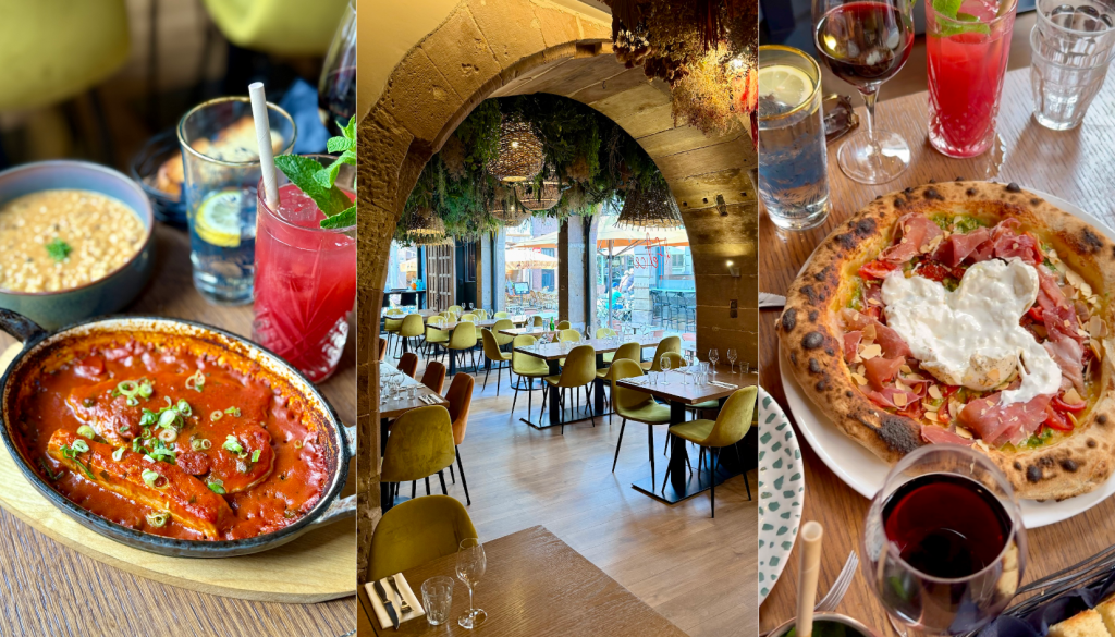 on était chez « Il Felice » à Strasbourg pour manger un bout d'Italie