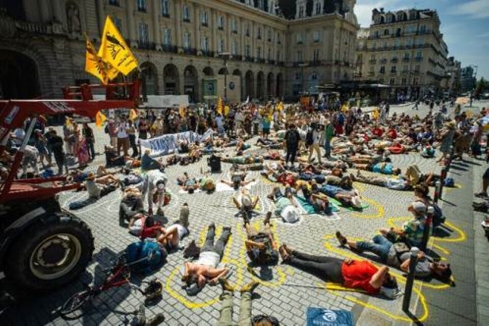 Manifestation Rennes contre loi Duplomb
