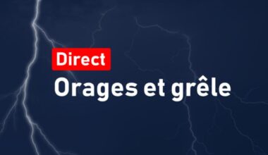 les orages se rapprochent de l'Ile-de-France