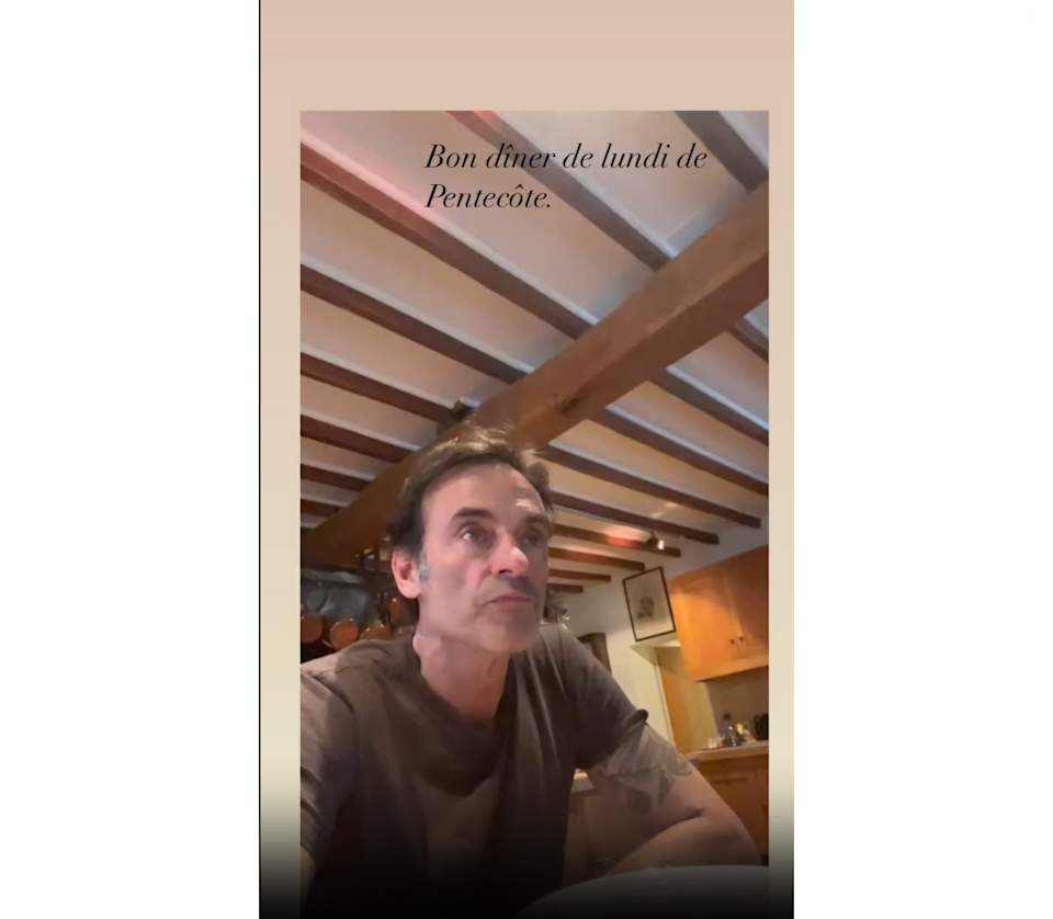 Anthony Delon sur Instagram
