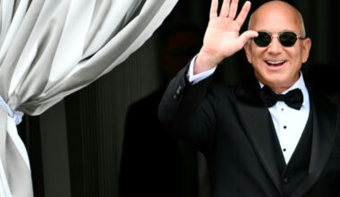 Bezos et Lauren Sanchez se sont dit oui dans une Venise divisée sur ce mariage - 27/06/2025 à 23:49