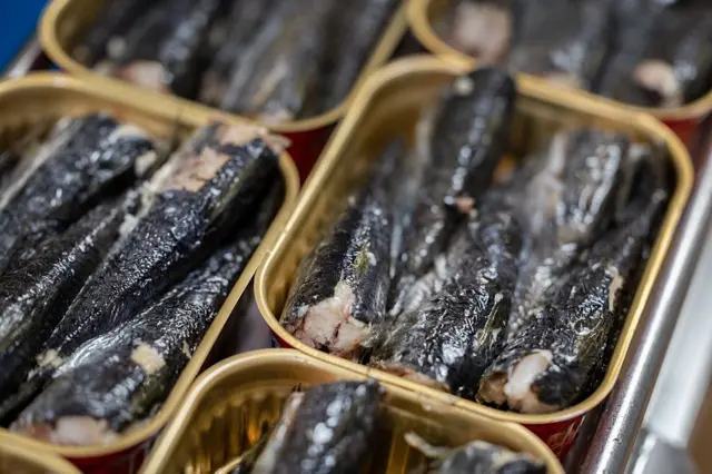 Des sardines en boîte