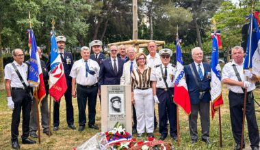 Six-Fours rend hommage au pilote de guerre varois Jean Robert, "mort pour la France" en 1940