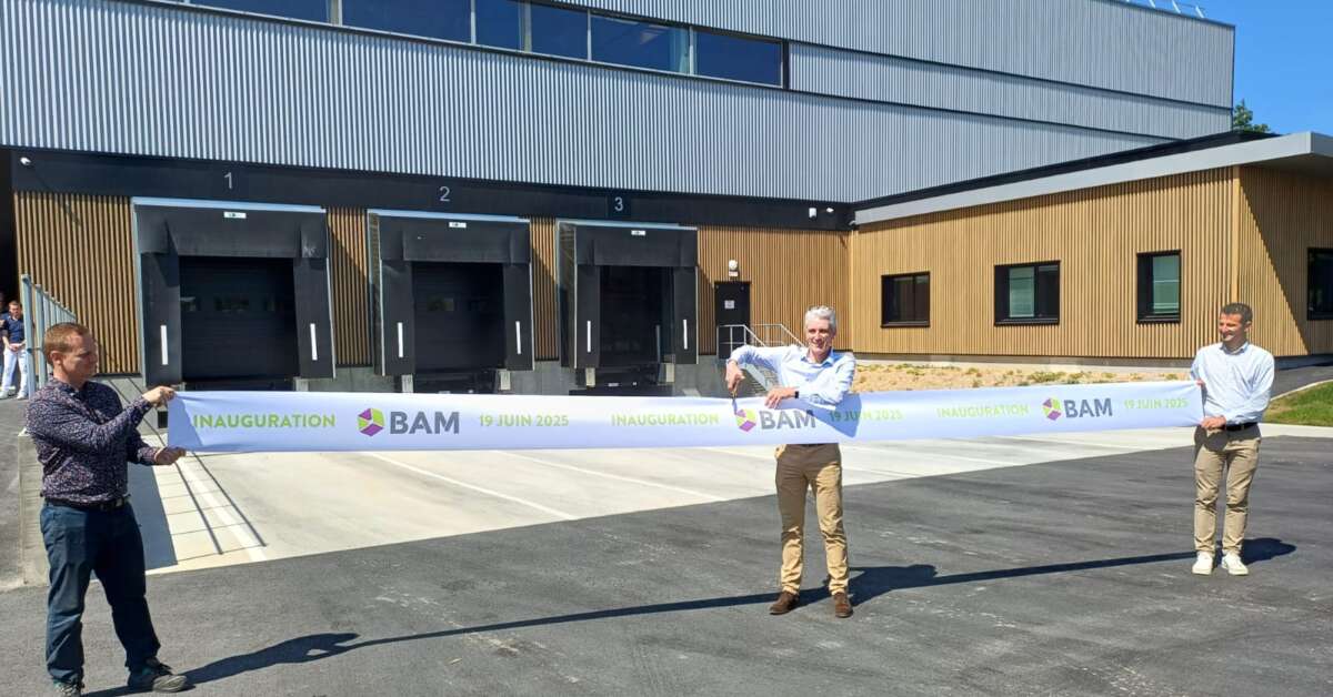 BAM Emballages inaugure une plateforme logistique à Plélan-Le-Grand