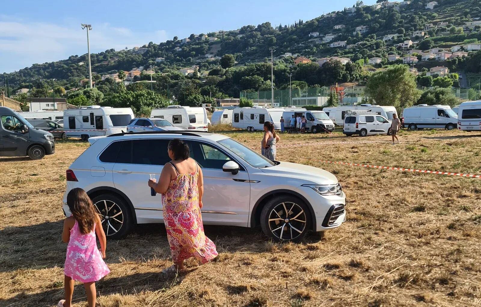 Les gens du voyage sont arrivés à Saint-Laurent-du-Var vendredi soir
