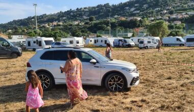Les gens du voyage sont arrivés à Saint-Laurent-du-Var vendredi soir