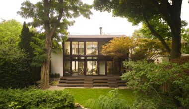 Une maison sur cour qui invite la nature à l’intérieur à Toronto