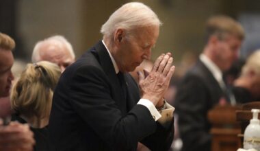 États-Unis : Joe Biden et Kamala Harris présents aux funérailles de Melissa Hortman