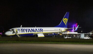 Un avion Ryanair contraint d'atterrir d'urgence en Allemagne suite à des turbulences : 9 blessés