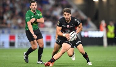 Juan Cruz Mallia, l'Argentin titulaire pour la quatrième fois en cinq finales du Stade Toulousain