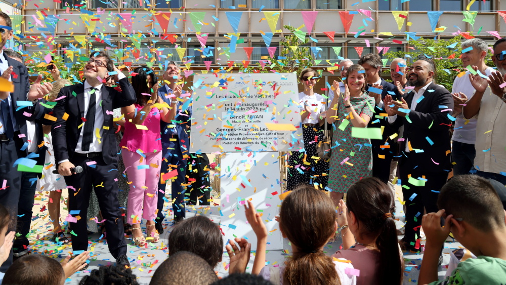 L'école Vayssière inaugurée au Mail à Marseille, la huitième depuis la rentrée 2024