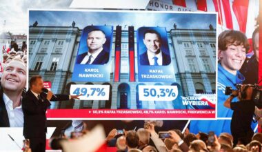 En Pologne, le candidat pro-UE et son rival sont au coude à coude du second tour de la présidentielle