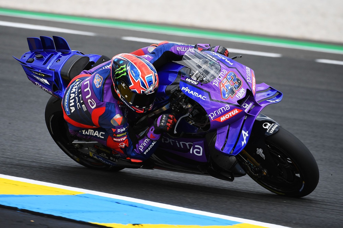 Miller "agréablement surpris" par les "pas de géants" de Yamaha