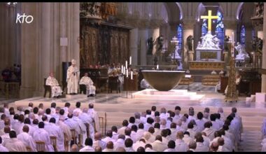800 prêtres d’Île-de-France en jubilé à Notre-Dame de Paris