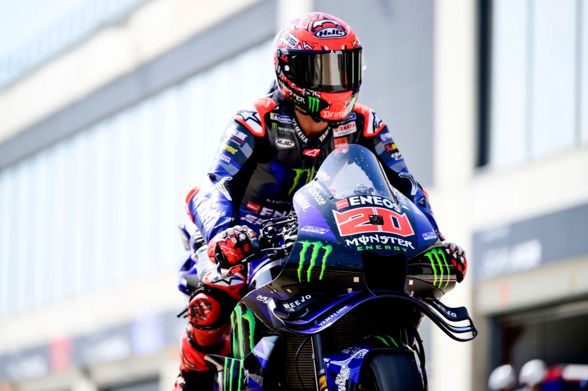 Quartararo pas mécontent du sprint malgré des vibrations "étranges"