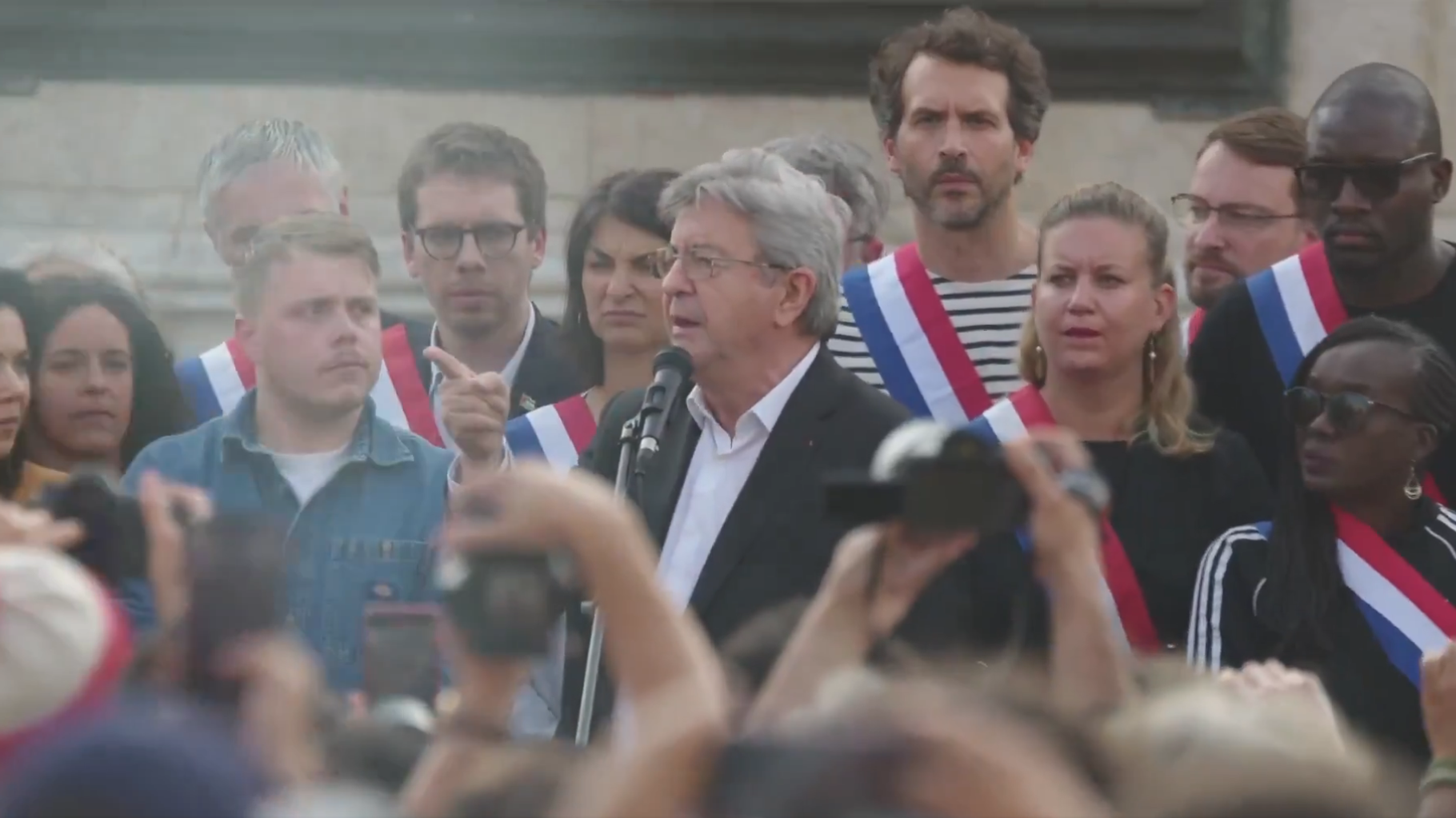 Jean-Luc Mélenchon dit que Greta Thunberg et Rima Hassan « ont réussi leur entreprise »