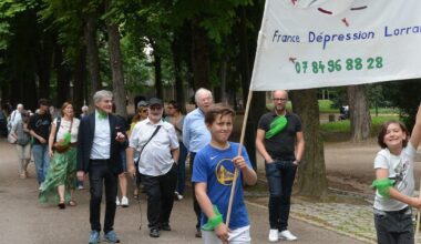 Nancy. Marche pour la santé mentale avec France Dépression