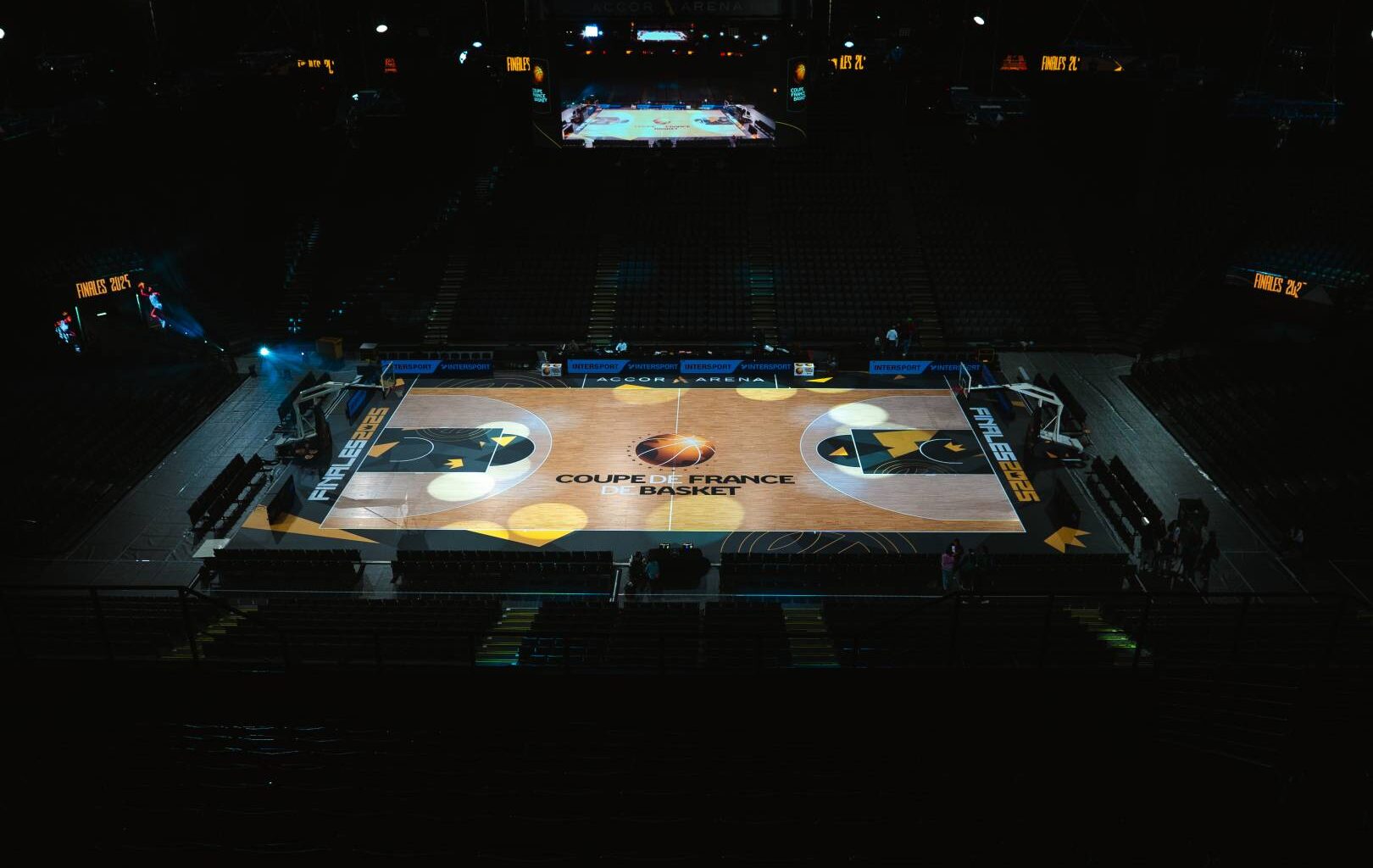 L'Accor Arena en mode Coupe de France