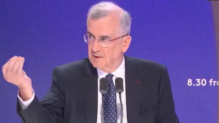 François Villeroy de Galhau, gouverneur de la Banque de France, «prudent» sur la taxe Zucman.