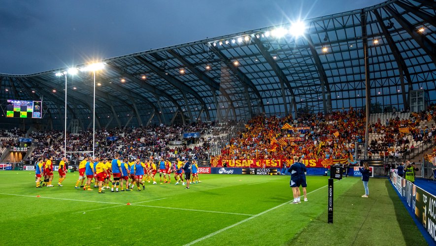 Top 14 – Access-match : comme en 2023, Grenoble et l'USAP vont jouer leur place en Top 14 dans un stade des Alpes à guichets fermés