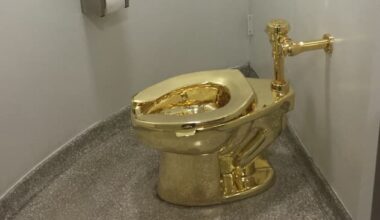 deux hommes condamnés à de la prison ferme pour le vol de toilettes en or