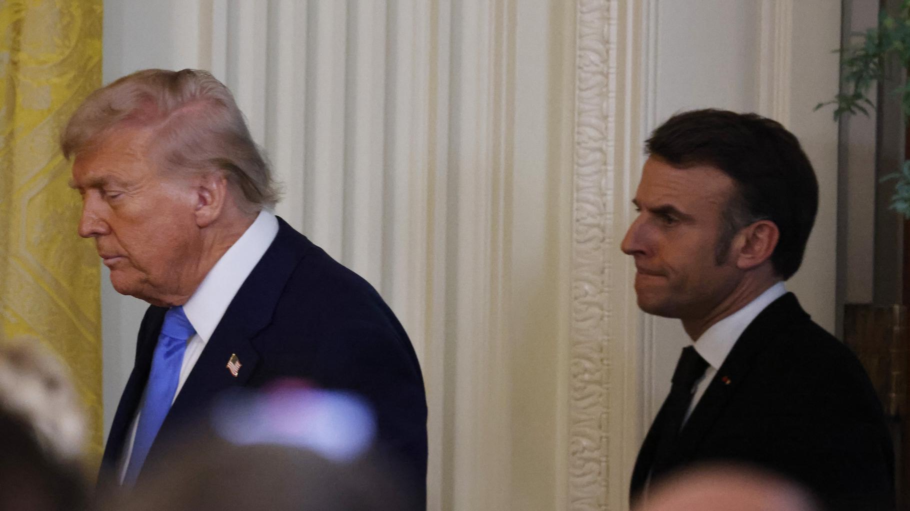 Emmanuel Macron répond aux critiques de Donald Trump, qui ne l’émeuvent pas beaucoup