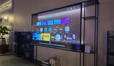 LG lance son téléviseur OLED transparent en France… et son prix fait tourner les têtes
