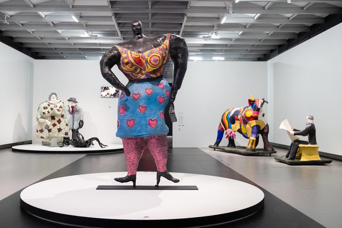 Au Grand Palais, Niki de Saint Phalle, Jean Tinguely et Pontus Hulten se font désirer