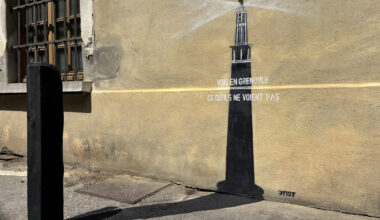 Street art : rencontre avec Otist, le colleur grenoblois