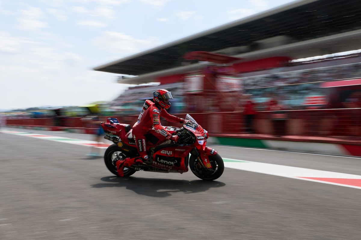 La grille de départ du sprint au GP d'Italie MotoGP