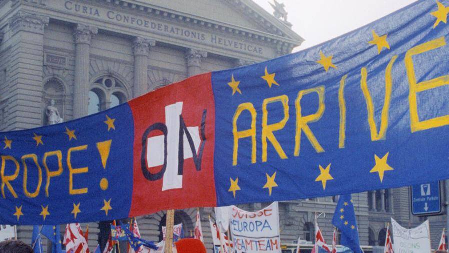 Suisse-UE, des airs de «match du siècle» - Le Temps
