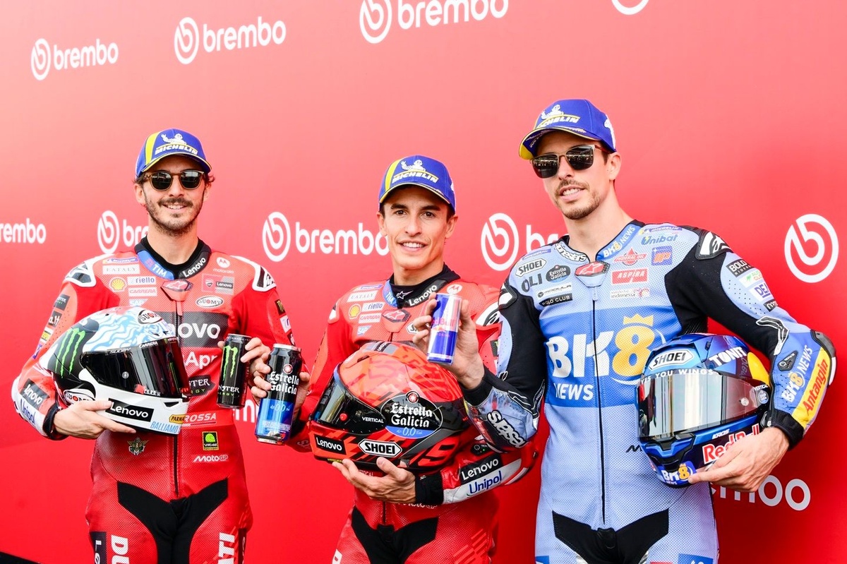 La grille de départ du GP d'Italie MotoGP