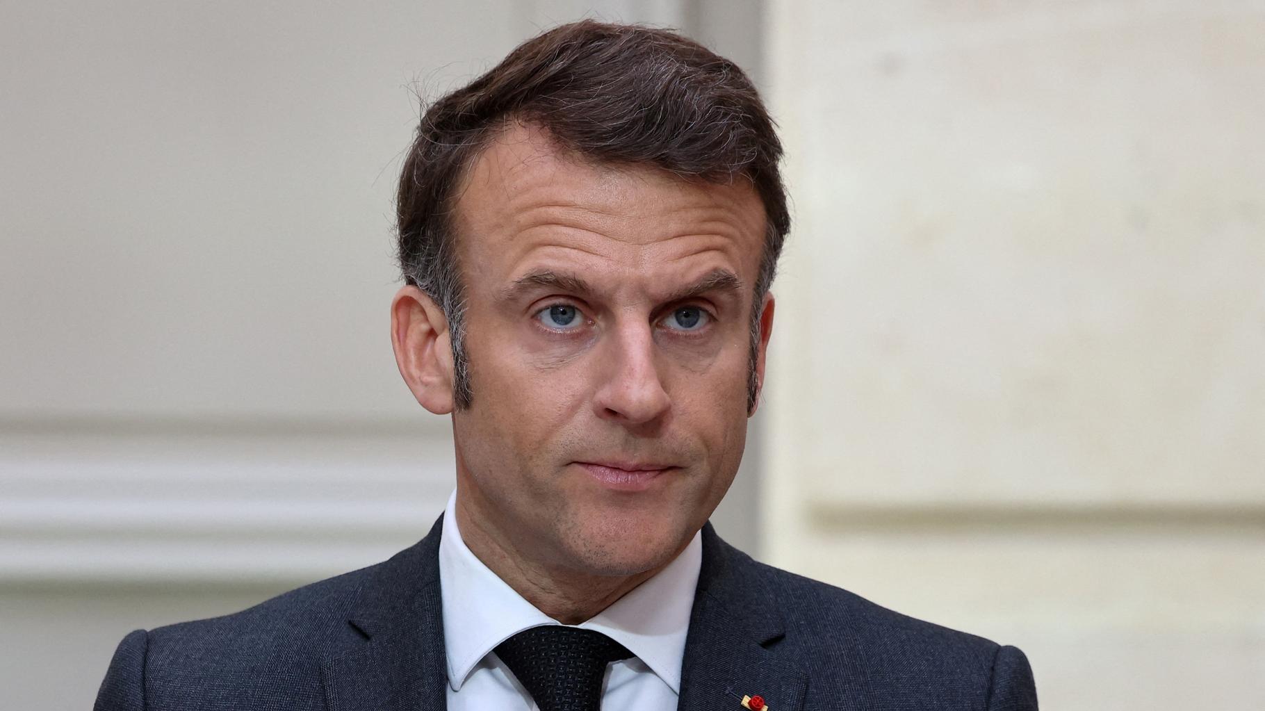 Emmanuel Macron appelle à la « désescalade » et à « la voie diplomatique »