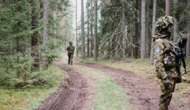 En Estonie, avec des soldats cachés dans les bois, prêts à braver la menace russe