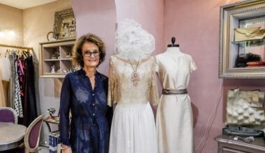 show room et célébration des dix ans de la Maison de couture Caroline Bouvier