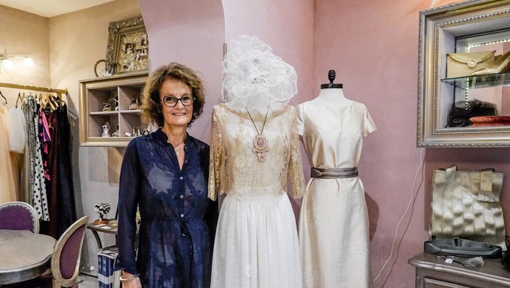 show room et célébration des dix ans de la Maison de couture Caroline Bouvier