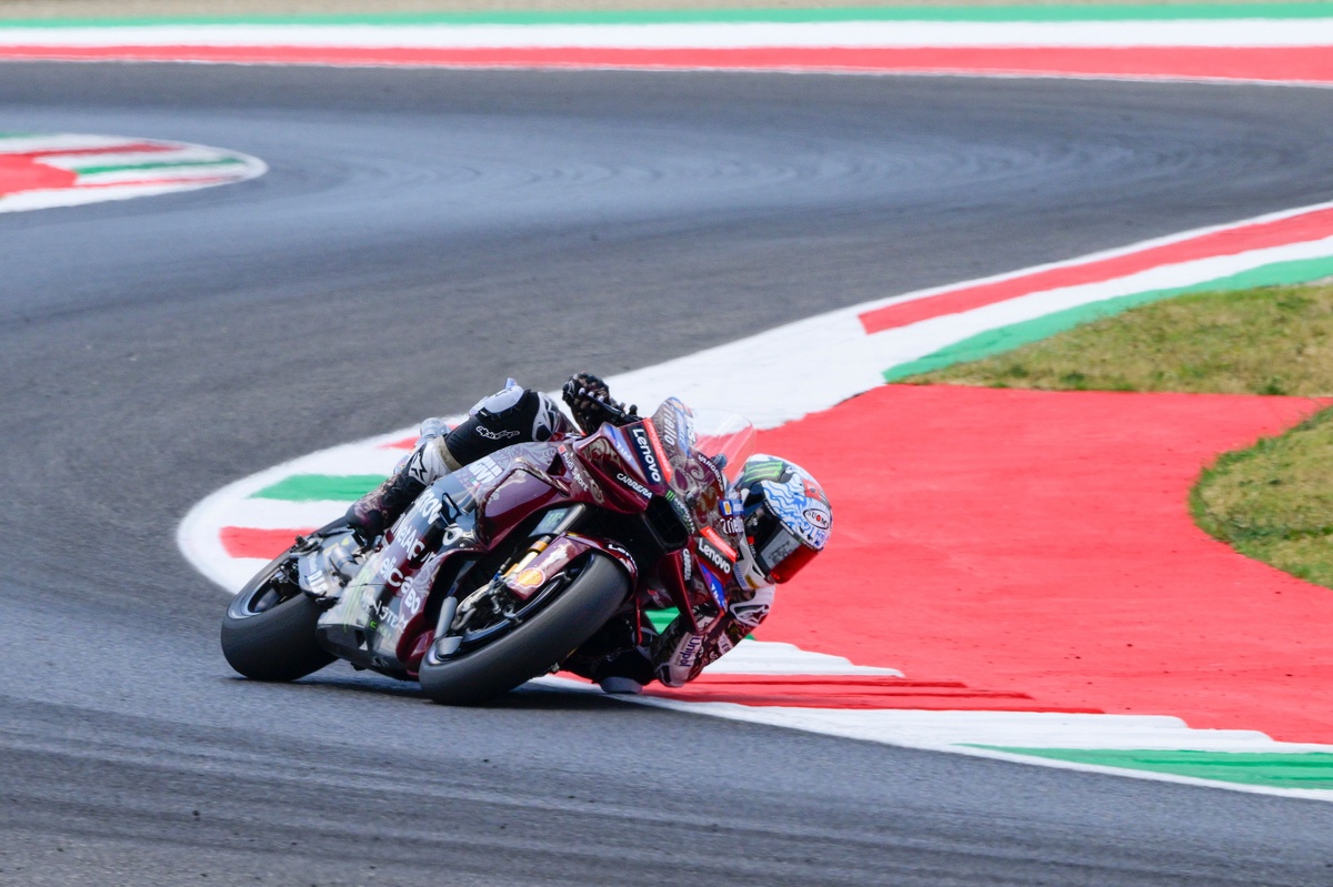Michelin explique le "trou" sur le pneu de Bagnaia au Mugello