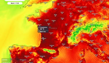 Le modèle européen désigne le 1er juillet comme le pire jour de la canicule. Voici où il fera le plus chaud en France