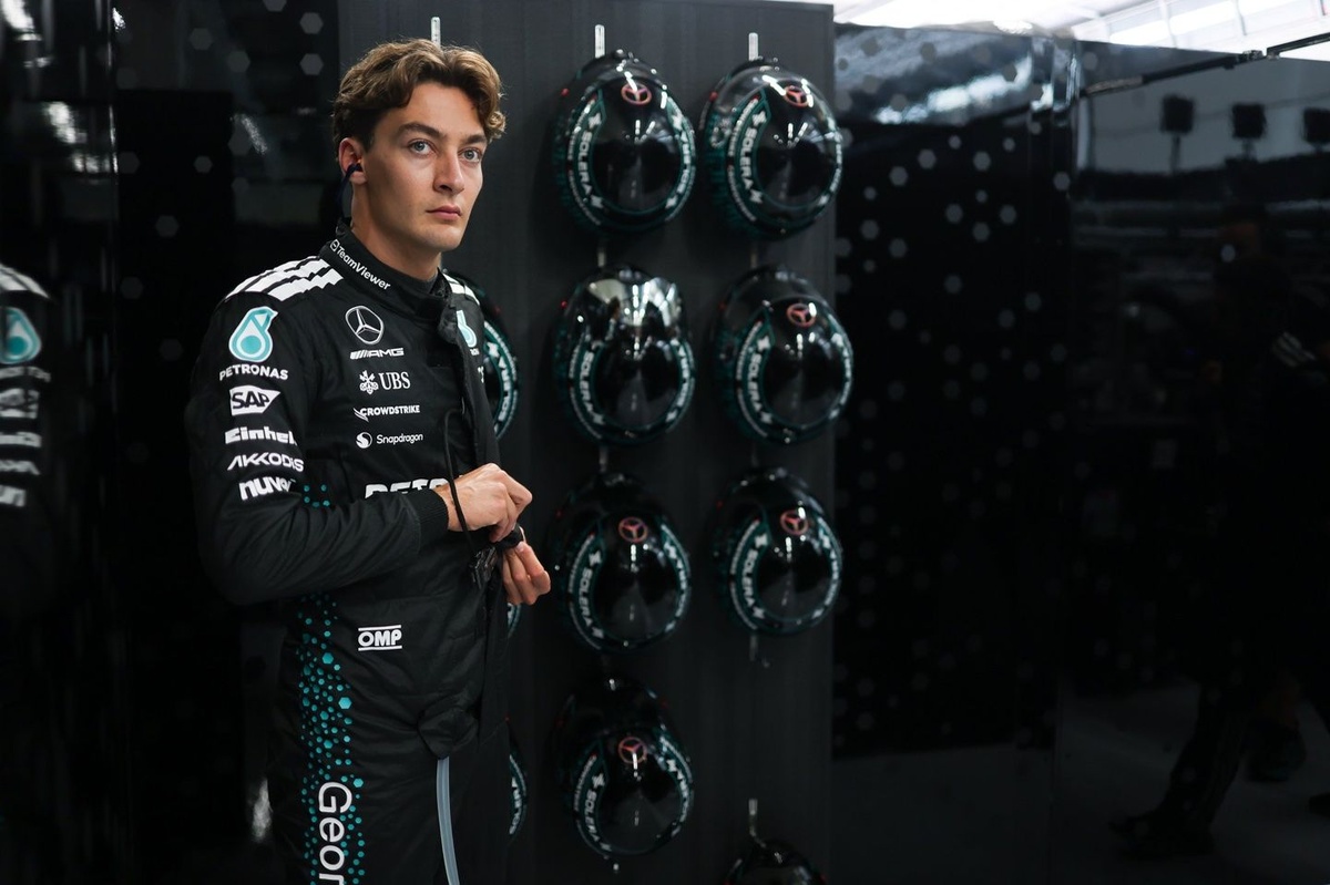 Russell "pas surpris" des discussions de Mercedes avec des Verstappen