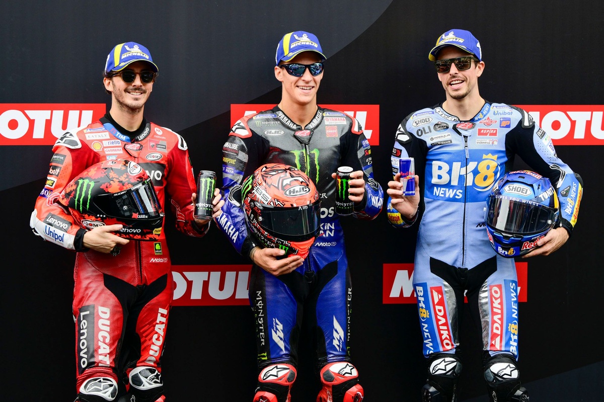 La grille de départ du sprint au GP des Pays-Bas MotoGP