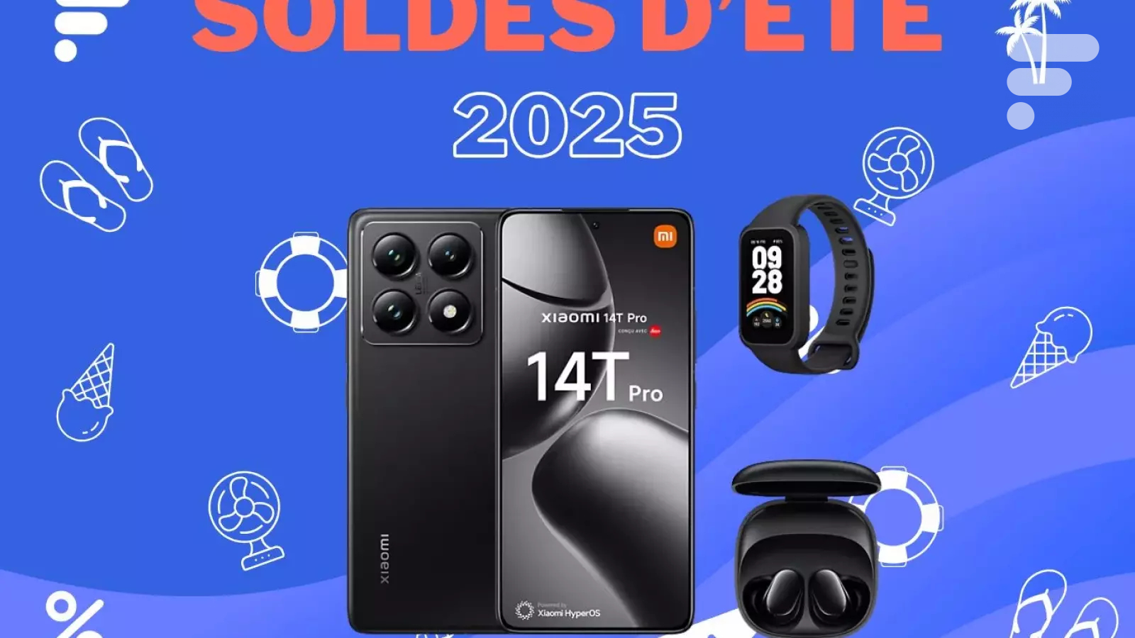 Boulanger solde un super pack avec l'excellent Xiaomi 14T Pro, le Smart Band 9 Active et les Redmi Buds 6 Play