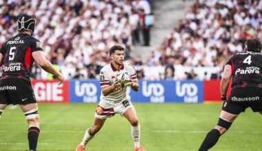 Vidéo. Finale Top 14. Toulouse - Bordeaux-Bègles : revivez l'essai sous les poteaux de Matthieu Jalibert