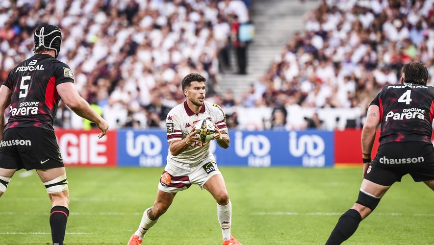 Vidéo. Finale Top 14. Toulouse - Bordeaux-Bègles : revivez l'essai sous les poteaux de Matthieu Jalibert