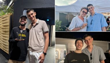 VIDÉO. Clara Luciani, Hoshi, BigFlo & Oli… Aux Déferlantes, Enzo réalise son rêve et offre ses sculptures aux artistes